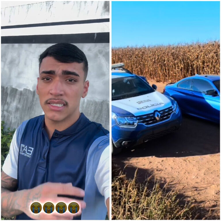 PM de Sinop troca tiros com ladrões que fizeram digital influencer refém na madrugada e recupera dois veículos levados
