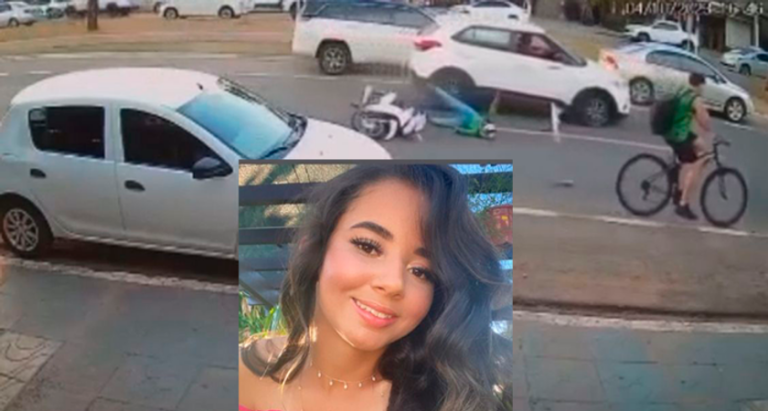 Sorriso: (Vídeo) Adolescente morre após acidente entre Creta e Biz na Blumenau
