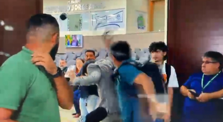 Vídeo do momento da agressão contra vereador da Câmara de Sinop é divulgado