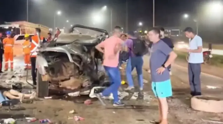 Acidente grave deixa vítima fatal e feridos na BR-163 em Sinop (MT)