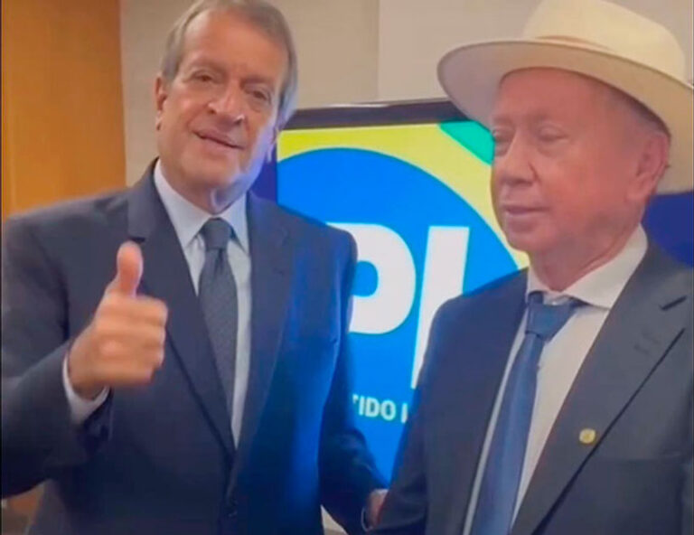 Valdemar garante Dorner à reeleição pelo PL; Mirtes pula para o Partido Novo