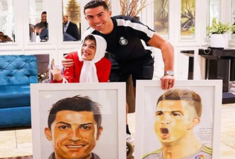 Cristiano Ronaldo é condenado a 99 chibatadas por ‘adultério’ após foto abraçado com pintora no Irã