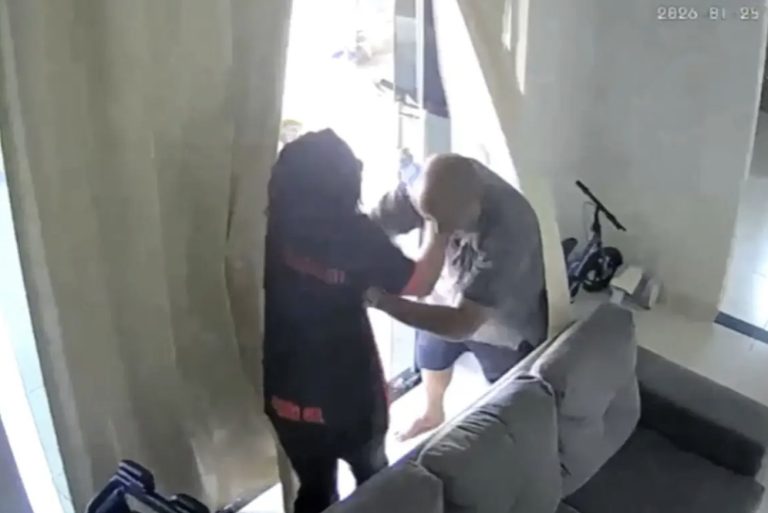 VÍDEO: homem é preso ao agredir e estrangular ex-mulher em Querência