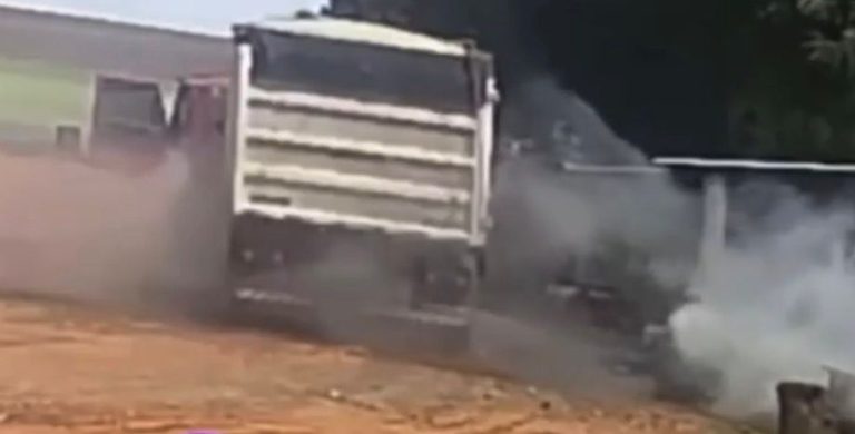Após explosão de pneu, funcionário de fazenda morre em MT.