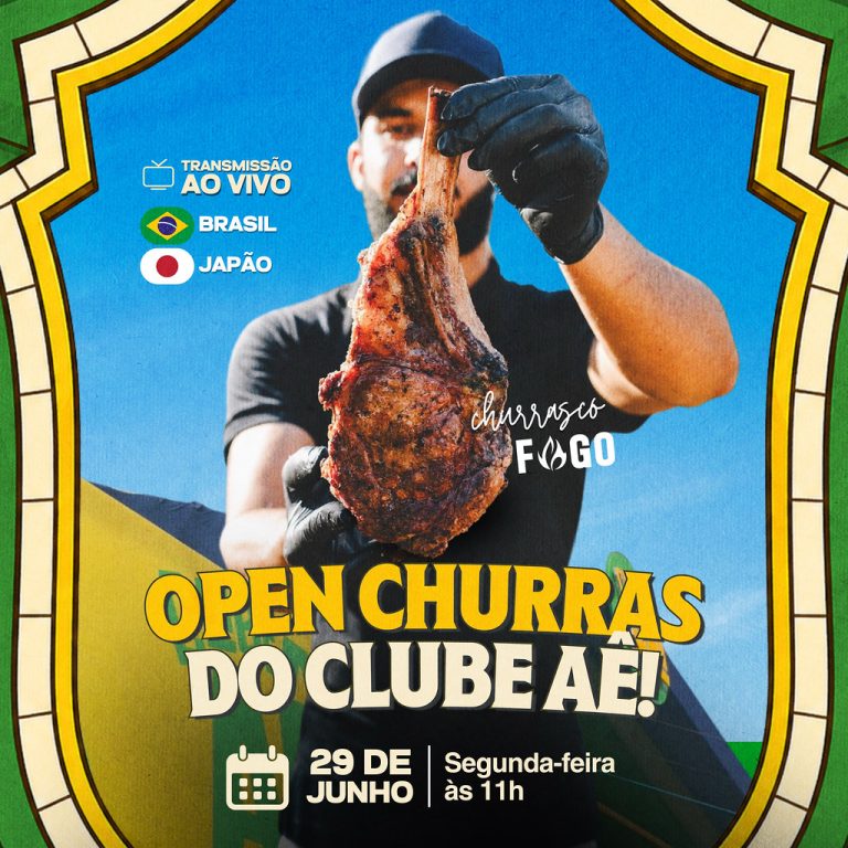 Clube AÊ Sinop abre as portas nesta segunda-feira com Open Churrasco por apenas R$ 60 e Show Nacional a partir das 11h00