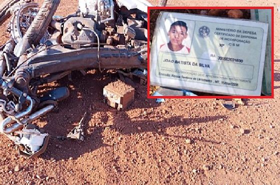 Motociclista morre após tentar ultrapassagem e bater de frente com Amarok em MT