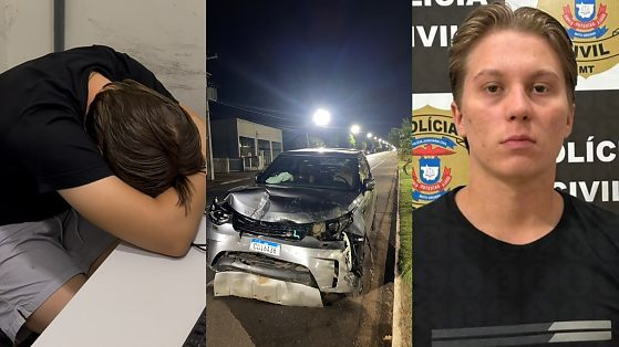 Vídeo mostra momento de grave acidente que matou criança em Sorriso